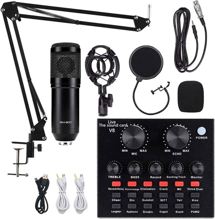 کیت میکروفن استودیویی BM800